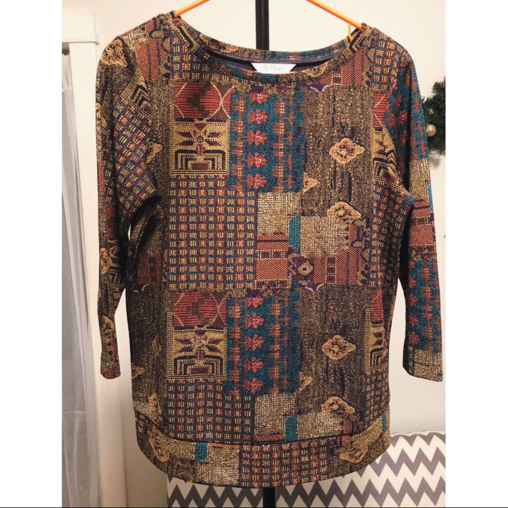 Patterned Top
